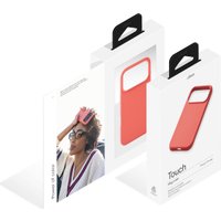 Чехол для телефона uBear Touch Mag Case для iPhone 17 Pro Max (коралловый)
