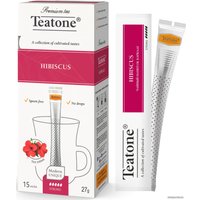 Каркаде Teatone Hibiscus karkade Red Tea - Красный чай Гибискус каркаде 15 шт