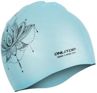 Шапочка для плавания Onlitop Мандала 5277681