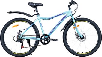 Велосипед Avenger C260DW (голубой/фиолетовый)