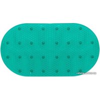 Коврик на присосках Varmax Дождь D-105 (68x38, бирюзовый)