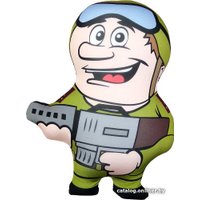 Игрушка-антистресс Мнушки Солдат с автоматом
