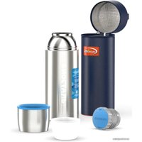 Термос БИОСТАЛЬ NBP-750-1 0.75л (серебристый)
