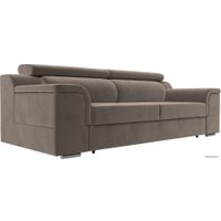 Диван Лига диванов Лига-003 117107 (велюр коричневый)