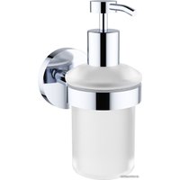 Набор аксессуаров для ванной Wellsee Finishing Touch 182511002 (мыльница, стакан для зубных щеток, дозатор для жидкого мыла, крючок 2 шт, хром)