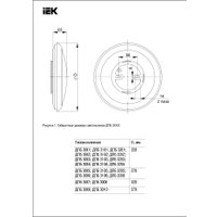 Светильник IEK LDPB0-3201-12-4000-K01 (розовое золото)