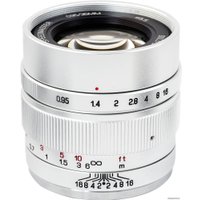 Объектив Mitakon Speedmaster 35mm f/0.95 II for Fujifilm X (серебристый)