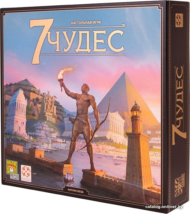 Настольная игра Стиль Жизни 7 чудес (новая версия)