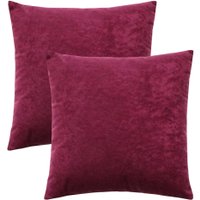 Декоративная подушка Matex Velours 49-821 (2шт, сливовый)