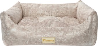 Лежак Gamma Искра 31932229 (S, бежевый)