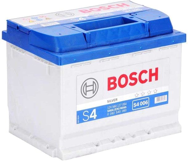 

Автомобильный аккумулятор Bosch S4 006 (560127054) 60 А/ч