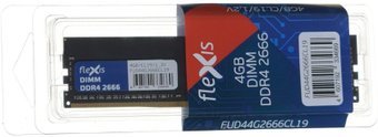 Оперативная память Flexis 4ГБ DDR4 2400 МГц FUD44G2666CL19