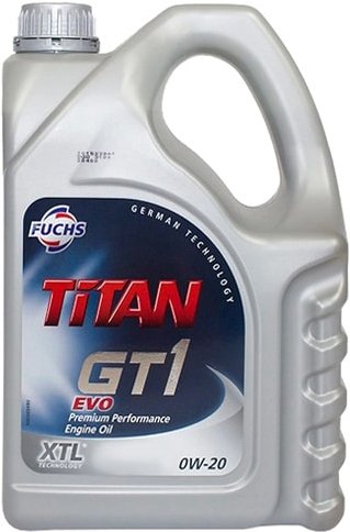 

Моторное масло Fuchs Titan GT1 Pro V 0W-20 5л