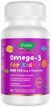 

БАД Эвалар Бэби Омега-3 ДГК (90 капсул)