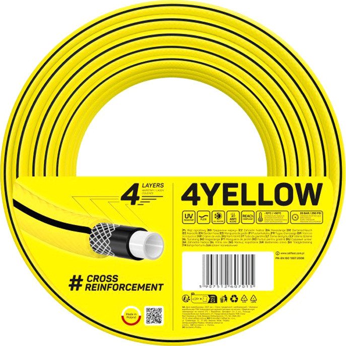 

Шланг Cellfast 4Yellow 10-521 (3/4", 30 м)