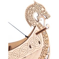 Сборная модель Eco-Wood-Art Корабль Драккар
