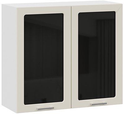 

Шкаф навесной Трия Габриэлла 1В8С (белый/крем)