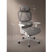 Офисное кресло myroo Office Ping T204-GW (grey/white)