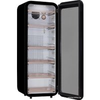 Однокамерный торговый холодильник Meyvel MD105-Black