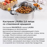 Кастрюля MAUNFELD Laura MCS56S08GR