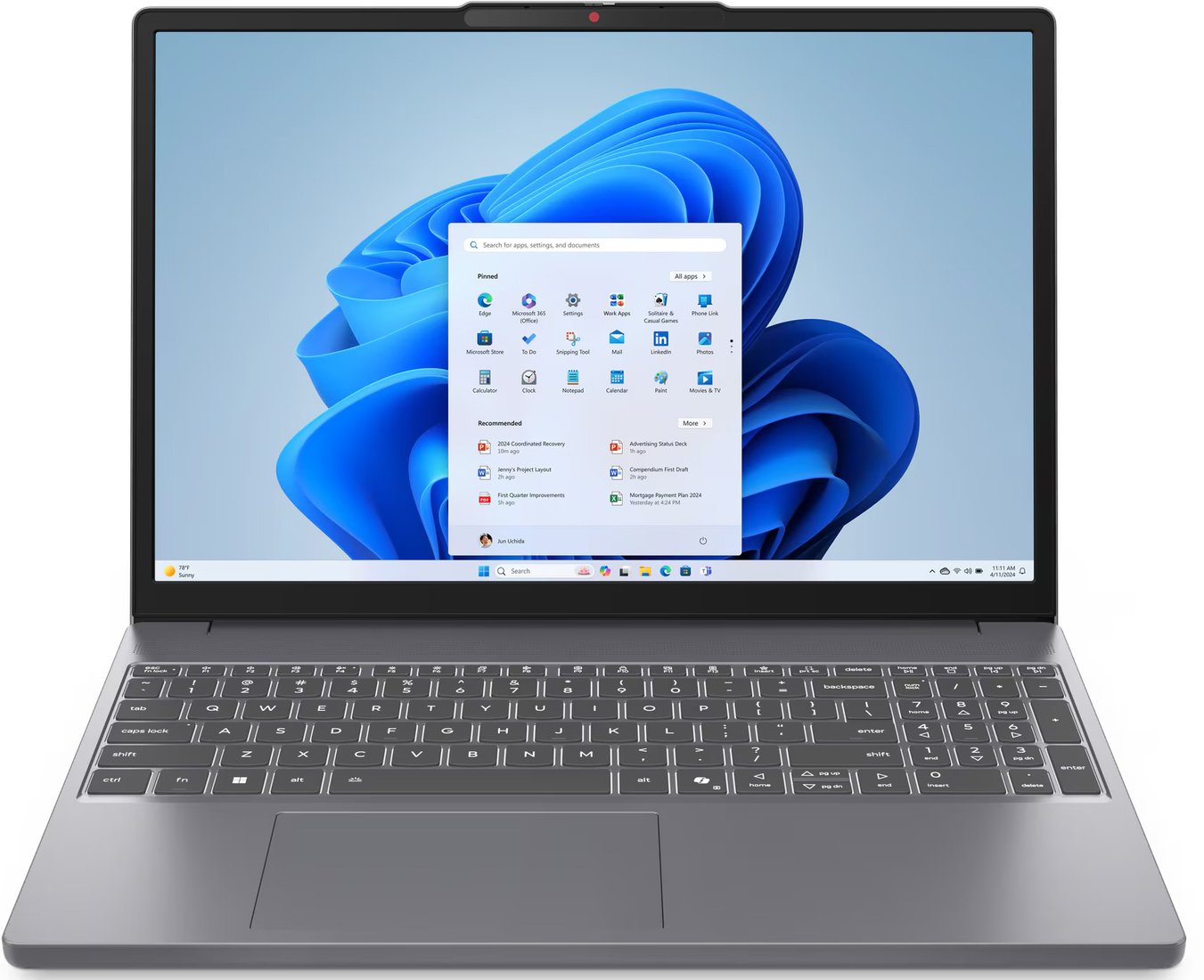 

Ноутбук Lenovo IdeaPad Slim 3 15IRH10 83K100E3FR