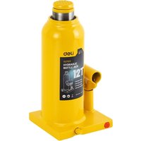 Бутылочный домкрат Deli DQ71012 12т
