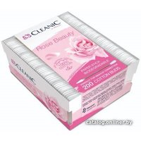 Ватные палочки Cleanic Rose Beauty в коробке (200 шт)