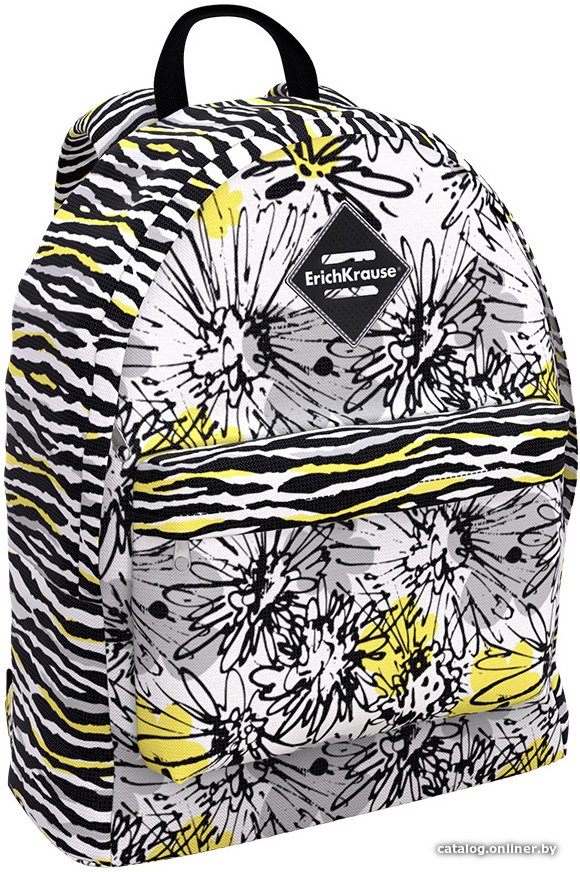 Городской рюкзак Erich Krause EasyLine 17L Zebra Flower 51716