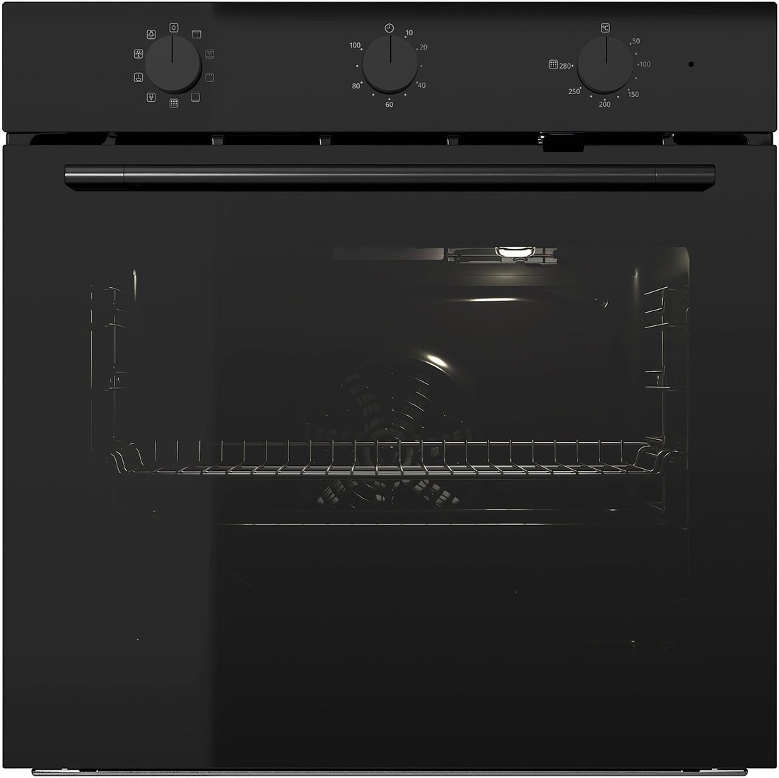 

Электрический духовой шкаф Ikea SPJUTBO 506.002.50 (черный)