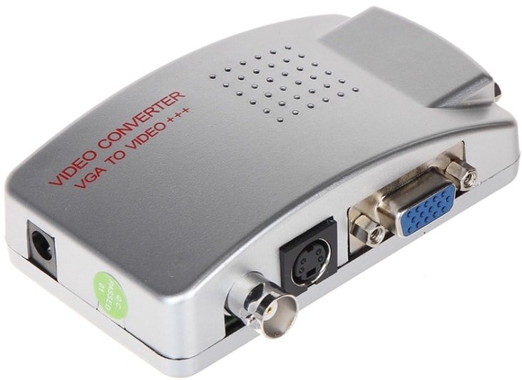 

Адаптер USBTOP VGA-BNC (серебристый)