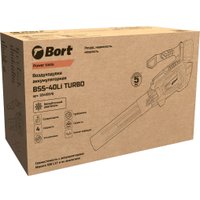 Ручная воздуходувка Bort BSS-40Li TURBO 93418576 (без АКБ)