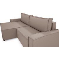 Угловой диван Mio Tesoro Дюссельдорф 293 1.5ек-1.5пф (1176 Savanna Plus Mocca)