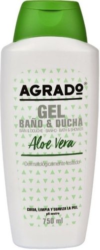 Agrado Гель для душа Bath & Shower Gel Aloe Vera 750 мл