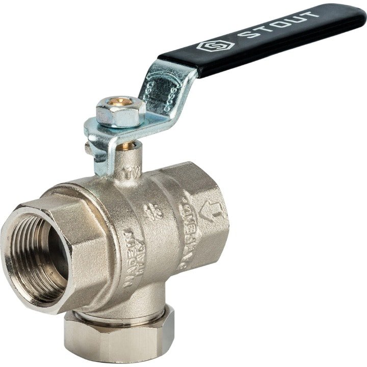 Запорная арматура Stout Шаровой кран SVF-0001 3/4 14850
