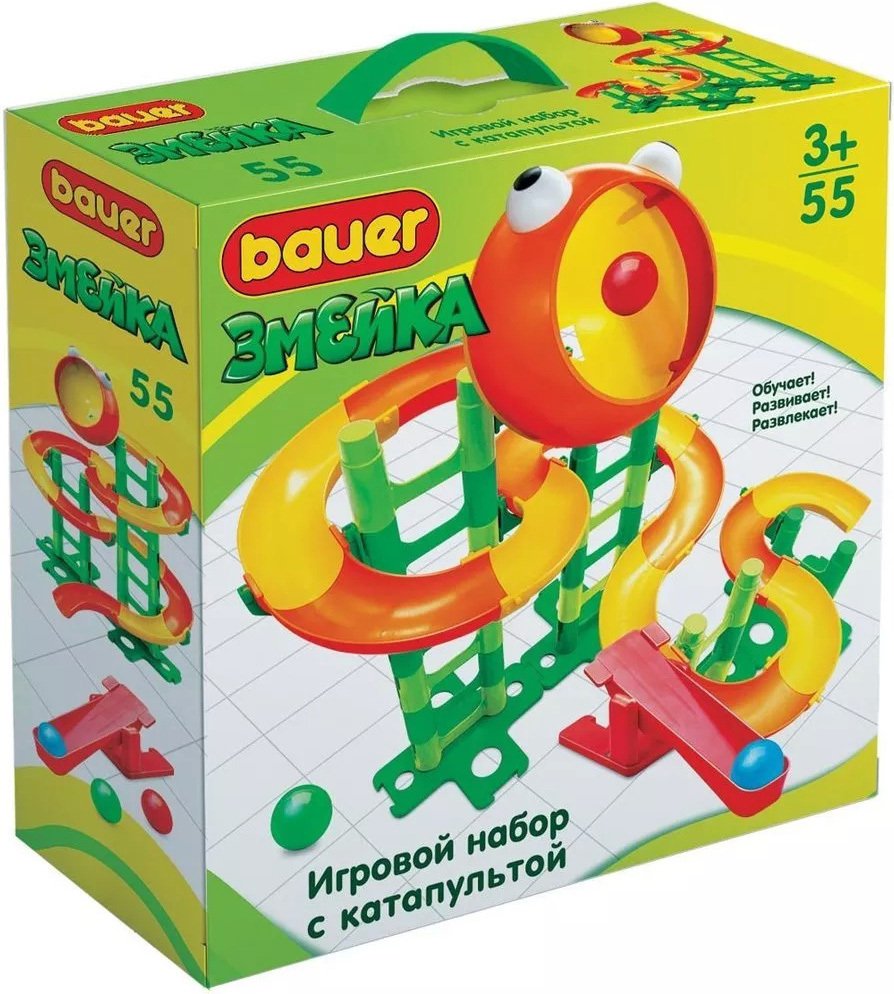 

Развивающая игра Bauer Змейка с катапультой 920