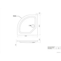 Душевой поддон Triton ПД22 80x80