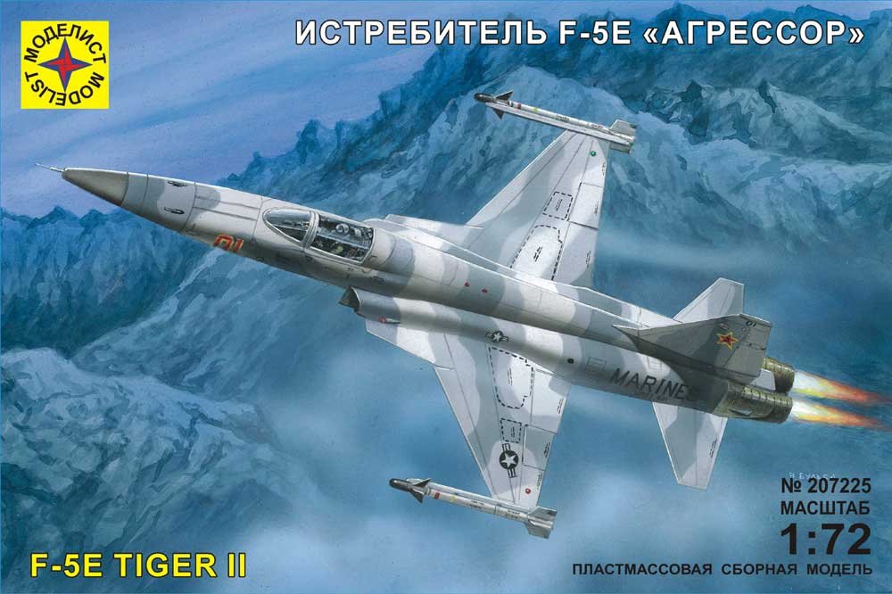 

Сборная модель Моделист Истребитель F-5E "Агрессор" 207225