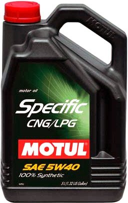

Моторное масло Motul Specific CNG/LPG 5W-40 5л
