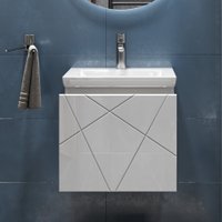  Vigo Тумба под умывальник Geometry 500-0-1 Como навесная
