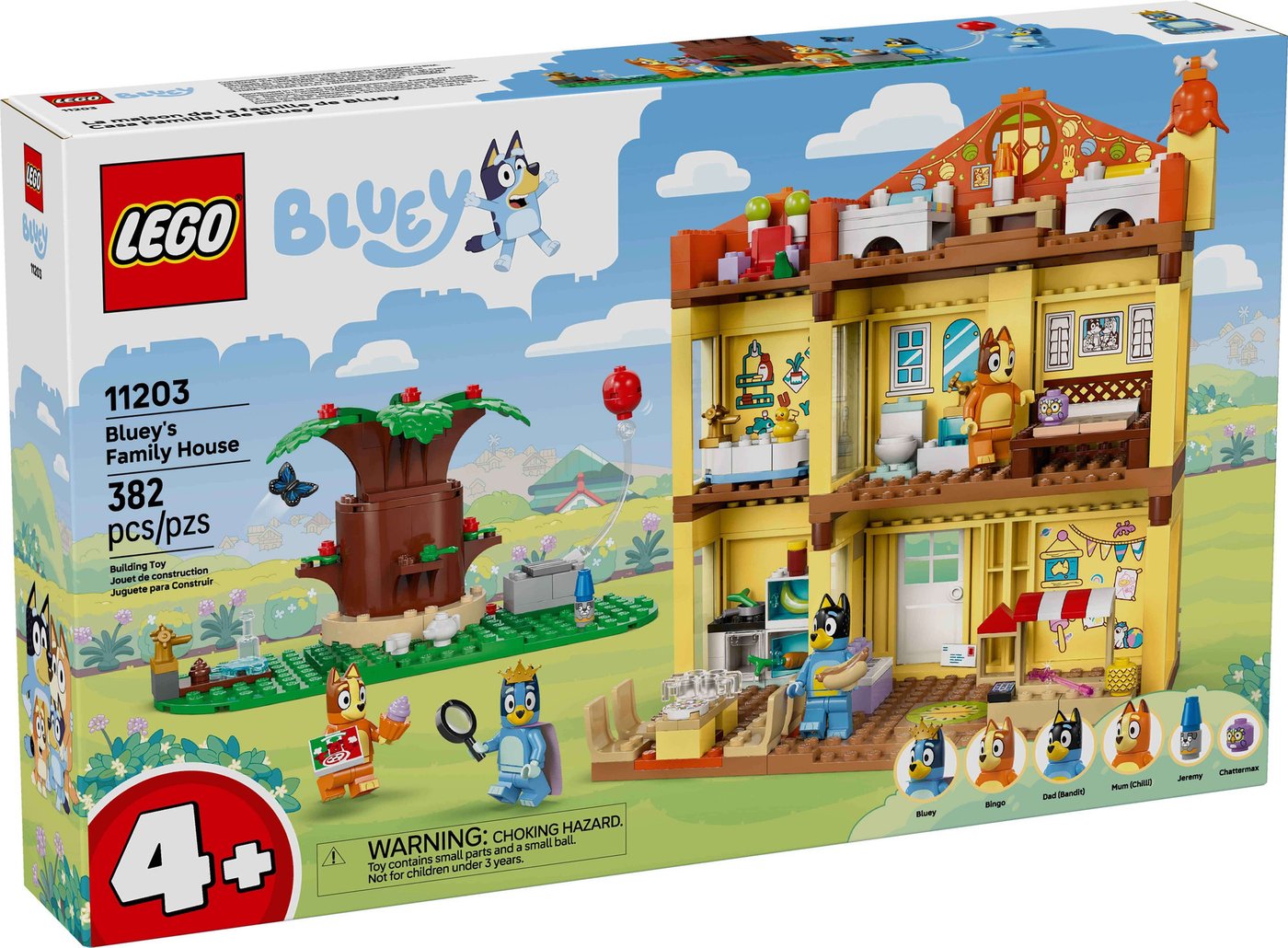Конструктор LEGO Bluey Семейный дом Блуи 11203