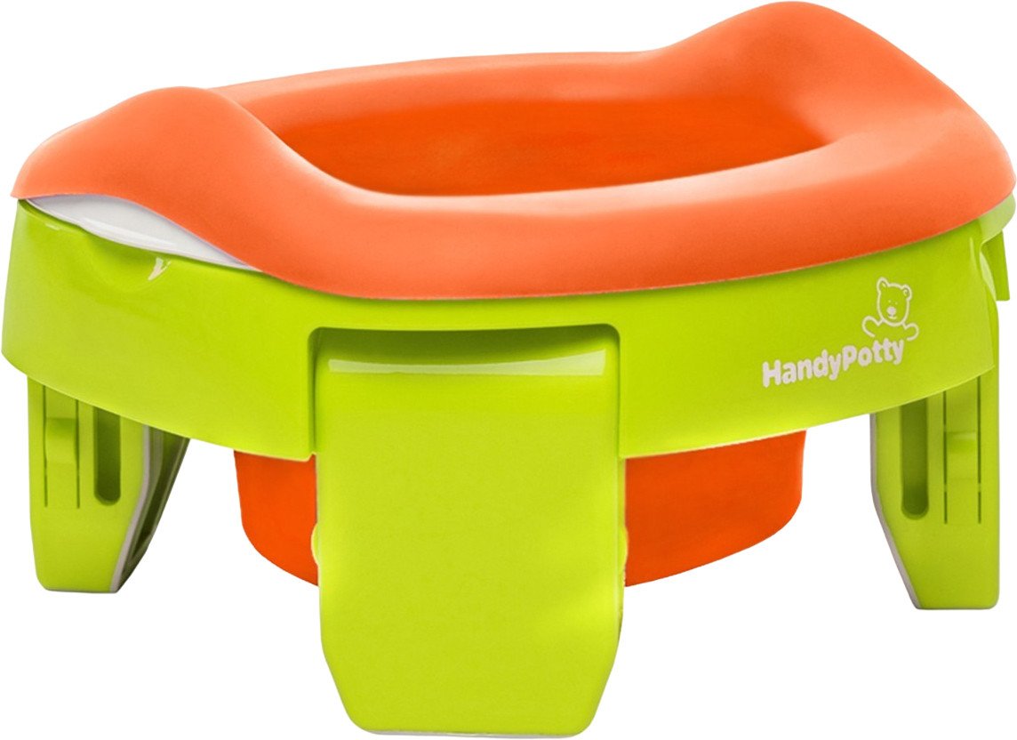 Дорожный горшок Roxy Kids HandyPotty 3 в 1 HP-255C (лайм/оранжевый)