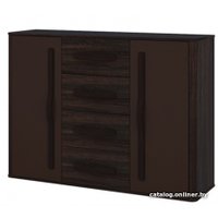 Тумба Неман мебель Браво МН-127-09 (орех шоколадный-мокко)