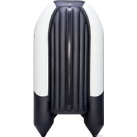 Моторно-килевая лодка Ривьера Компакт 2900 НДНД (светло-серый/черный)