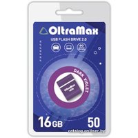 USB Flash OltraMax 50 16GB (фиолетовый)