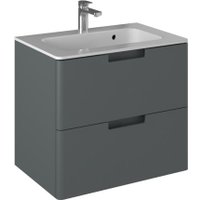Briz Тумба с умывальником Прато Грэй 70 240 03-18070-16 00 ГР (темно-серый матовый)