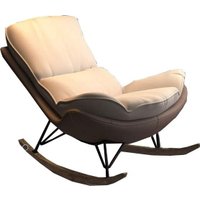 Кресло-качалка Mio Tesoro Монга (коричневый/белый)