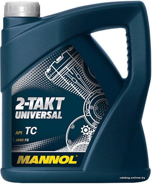 Моторное масло Mannol 2-Takt Universal API TC 4л
