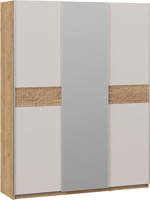 

Шкаф-купе Трия Оскар Скания Т2 1800 268712 (ручка серебро/дуб крафт золотой/кашемир/дуб тортугга)