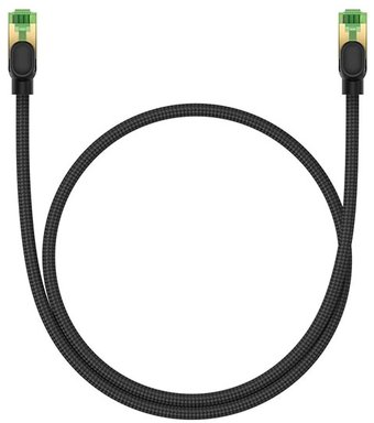 Baseus High Speed CAT8 40Gigabit Ethernet Cable (0.5 м, черный)