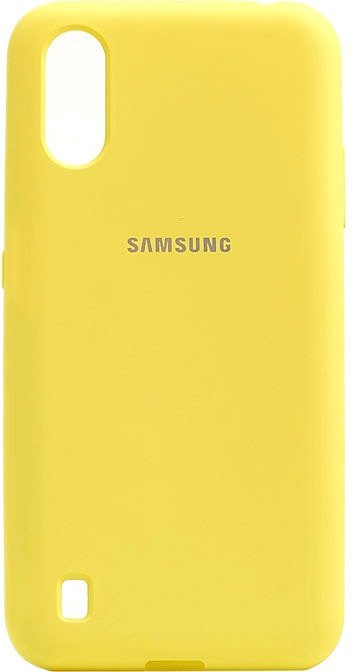 

Чехол для телефона EXPERTS Original для Samsung Galaxy A01 (желтый)